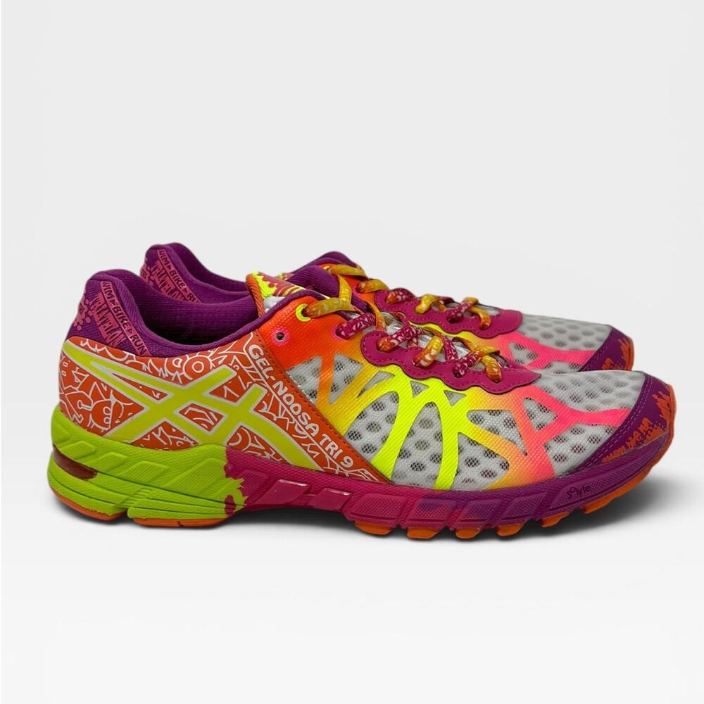 Asics Gel-Noosa Tri 9 Women's Running Shoes Multi-Color Size 10 T458N - Picture 5 of 10